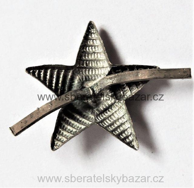 Hodnostní hvězda ČSLA - 50.LÉTA malá zlatá