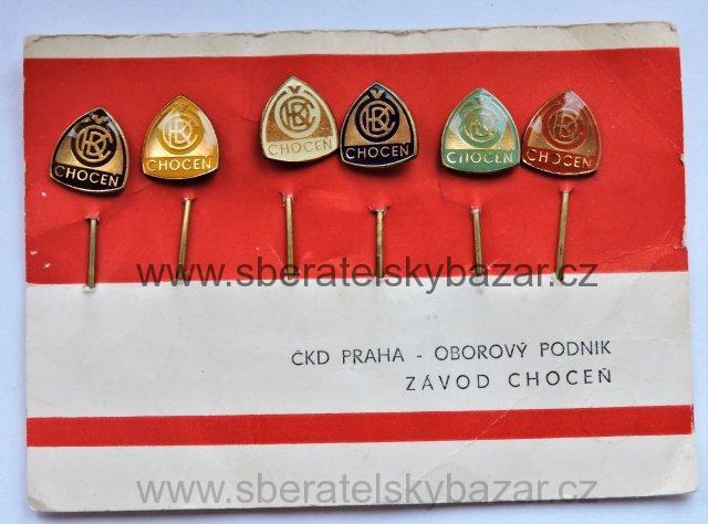 Odznaky Kazeto národní podnik Přerov