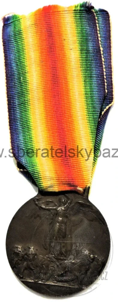 Itálie WWI – Medaglia Interalleata della Vittoria 1914–1918 – Vítězná