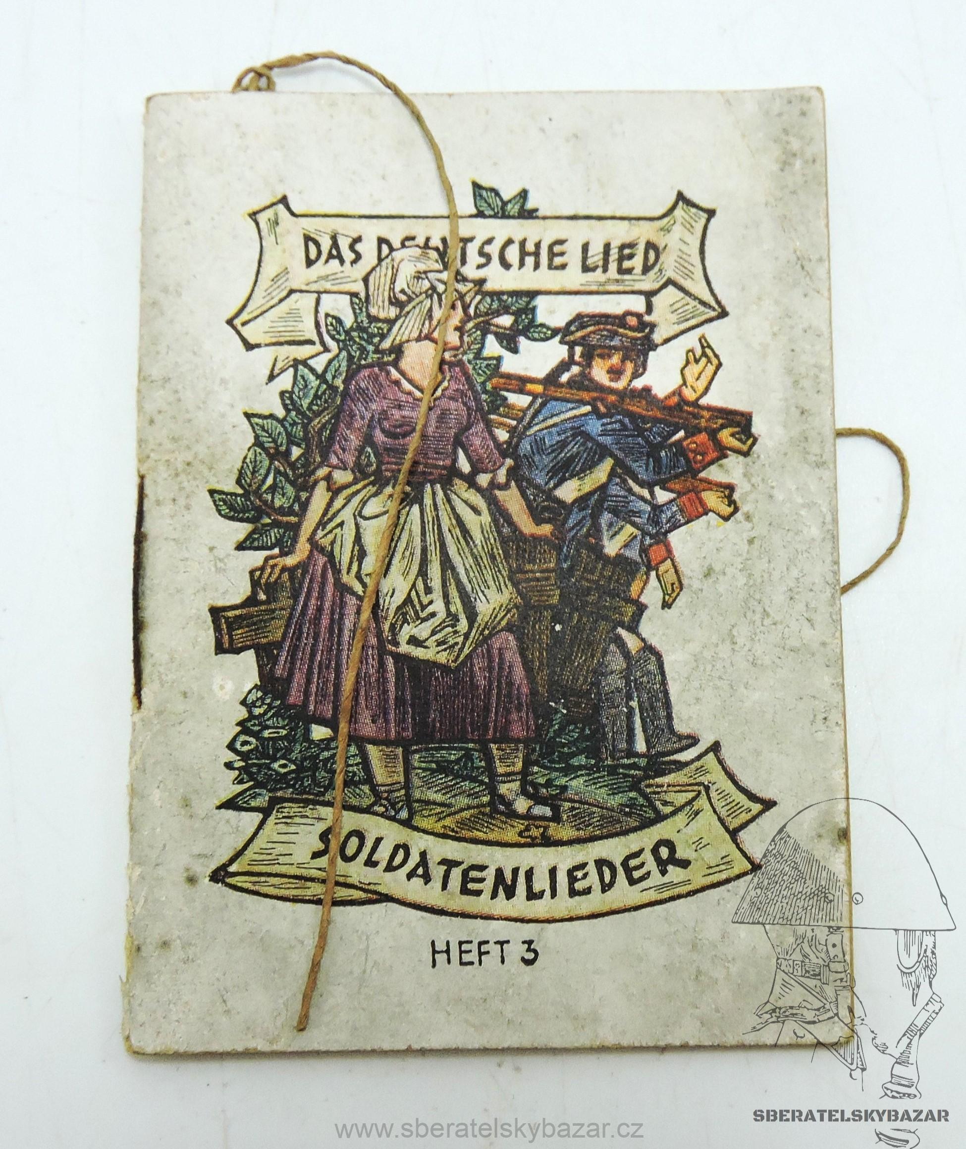 WHW / Winterhilfe minizpěvník Německé vojenské písně 1942/43