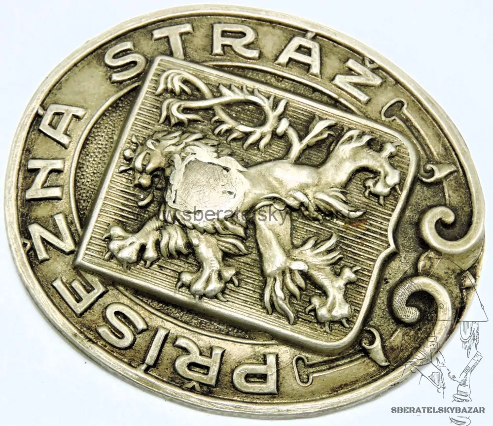 Placka přísežná stráž - upraveno na Protektorát