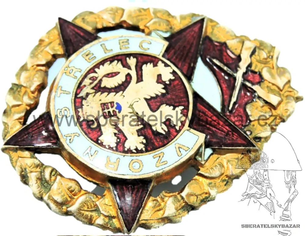  Odznak vzorný střelec ČSLA