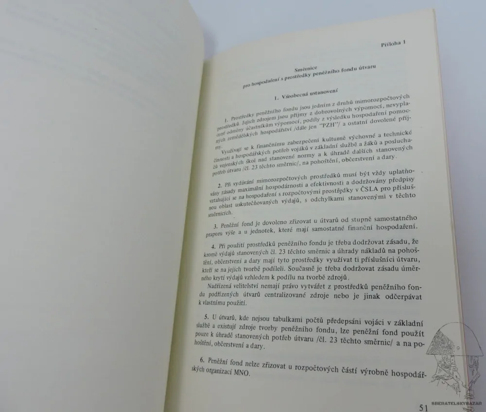 Originál předpis Finančně ekonomická činnost