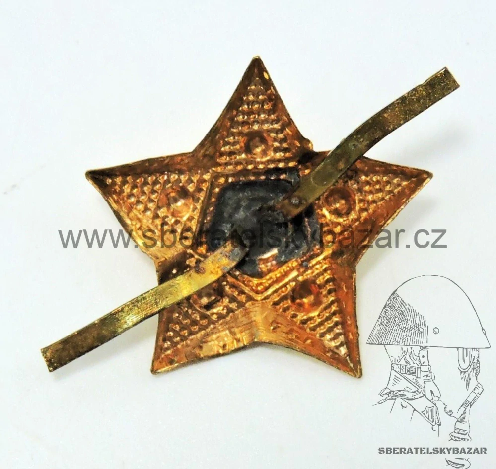Hodnostní hvězda RČS - rozměr cca.: 20MM