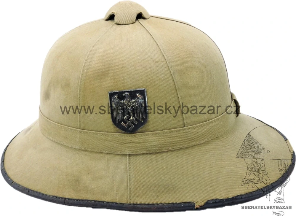 Tropický klobouk Afrikakorps Kriegsmarine