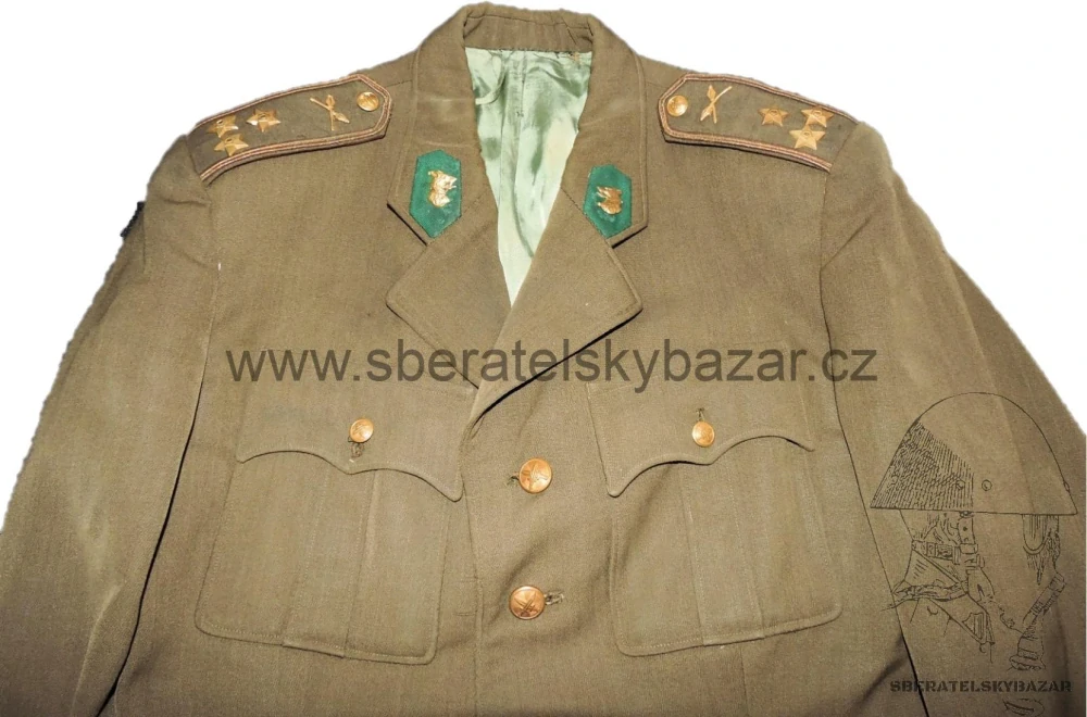 Blůza Pohraniční stráž dustojník 50/60 léta