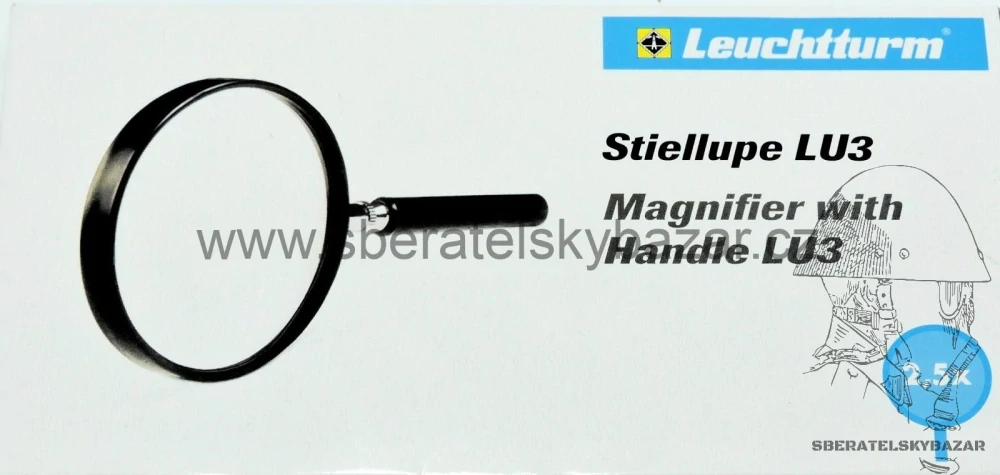 Leuchtturm klasická lupa 2,5x průměr 90mm