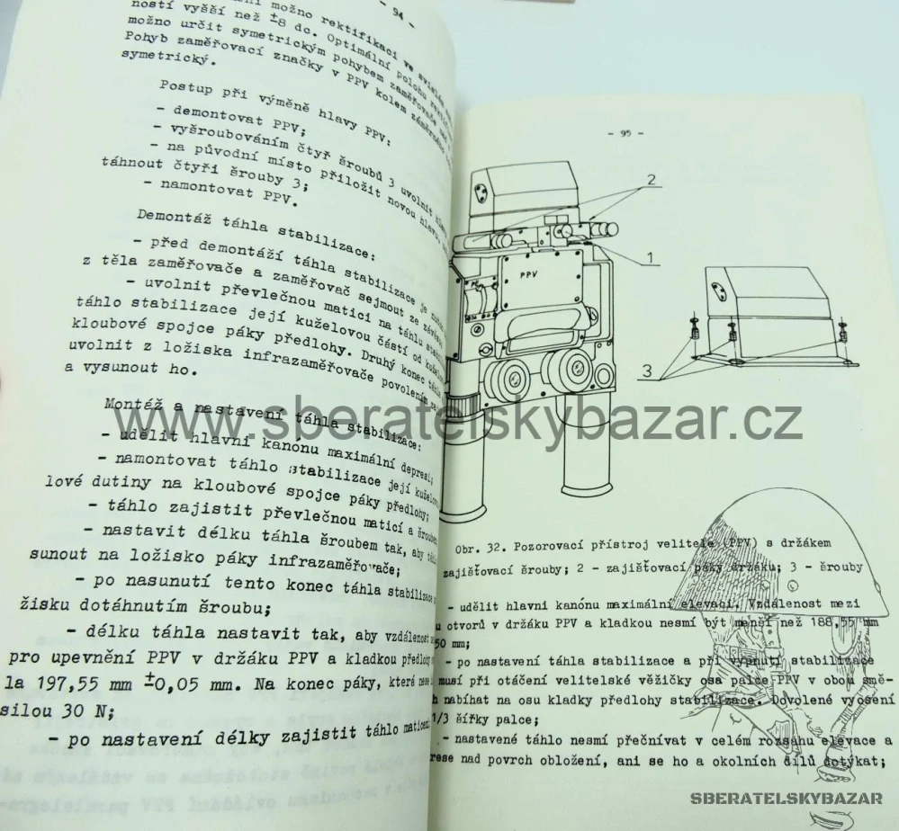 Předpis Systém řízení palby a detekce a indikace ozáření
