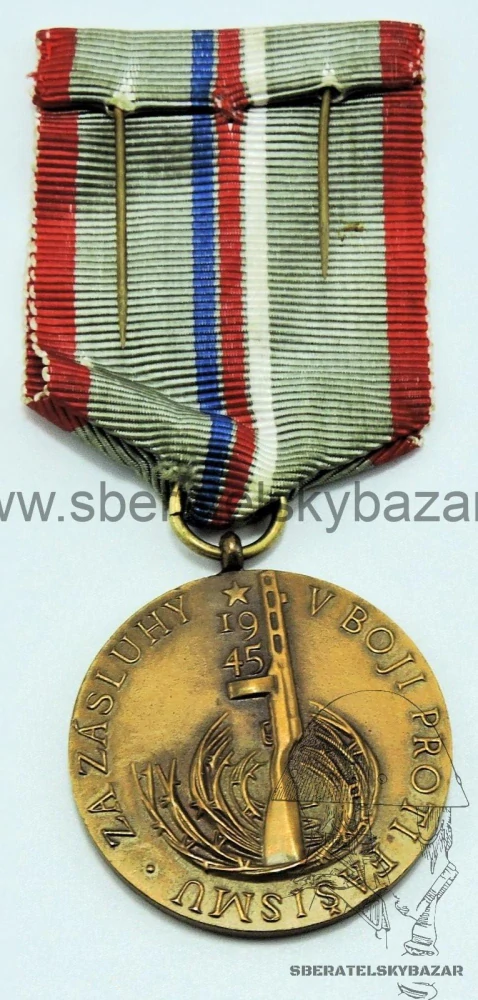 Za zásluhy v boji proti fašismu. 1945 - 1965