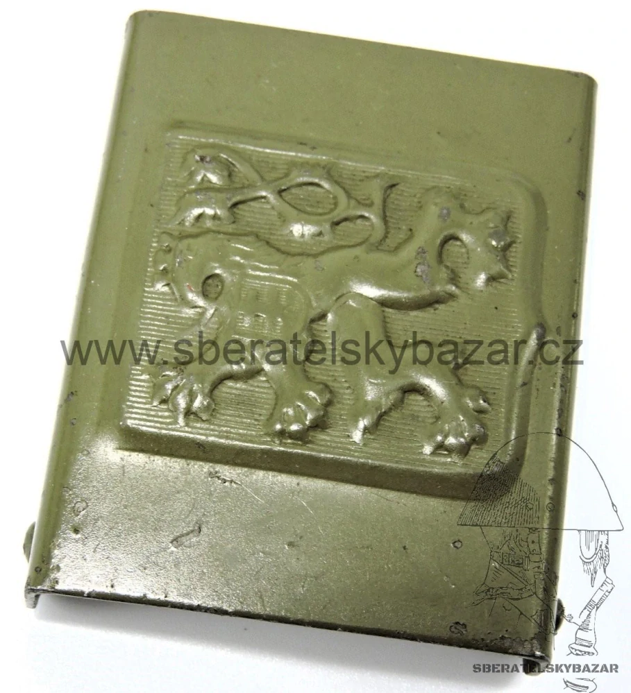 Přezka ČSLA 50. Léta - Khaki - perfektní stav - Skladovka