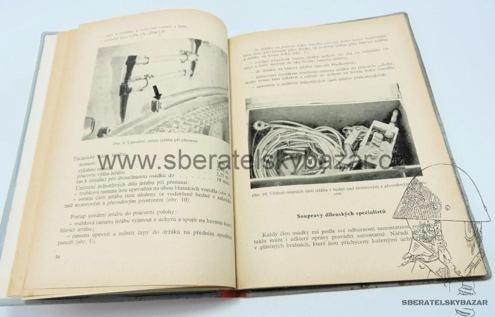Předpis ČSLA dílna technické pomoci 62 - Originál