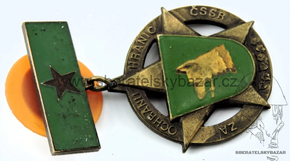 Čestný odznak Za ochranu hranic ČSSR - originál