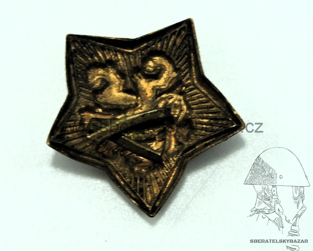  Lodičkový odznak ČSLA - 50.Léta - poškozený