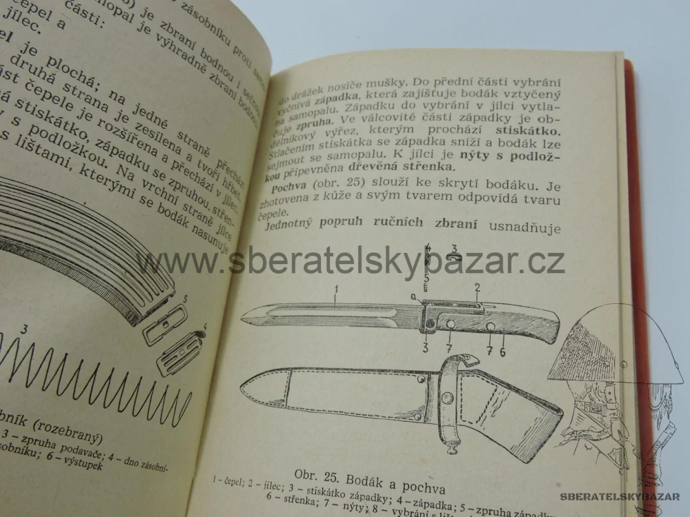 Předpis - Výcvik ve střelbě ze Samopalu vz.58 