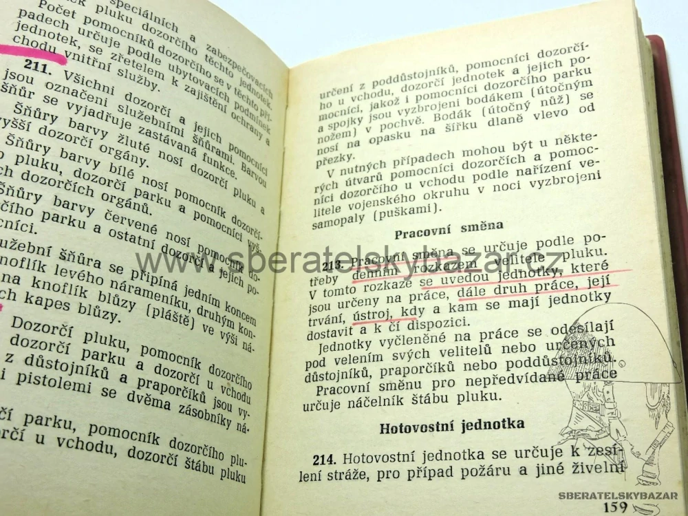 Předpis ČSLA - Řád vnitřní služby 