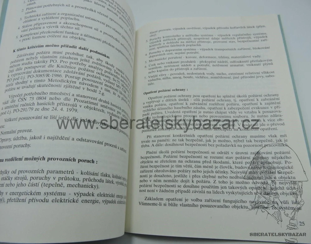 Předpis posuzování požárního nebezpečí objektů a technologií