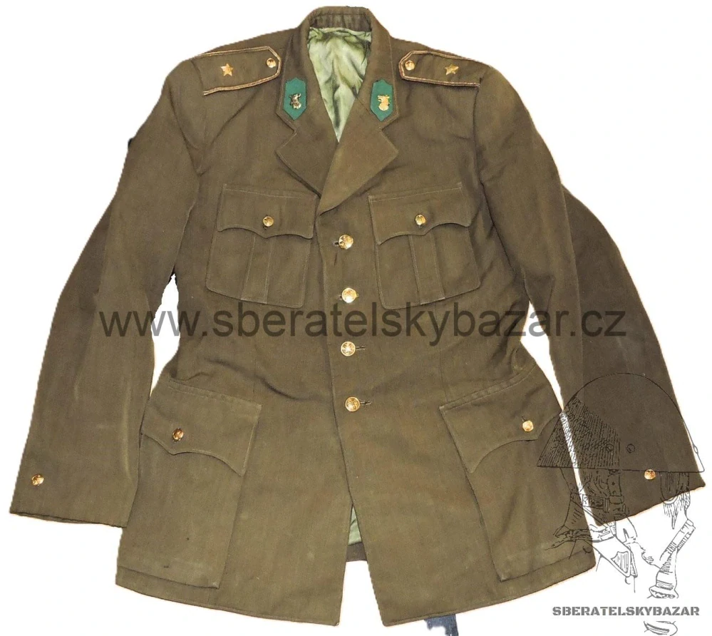 Uniforma Pohraniční stráž dustojník 60. léta