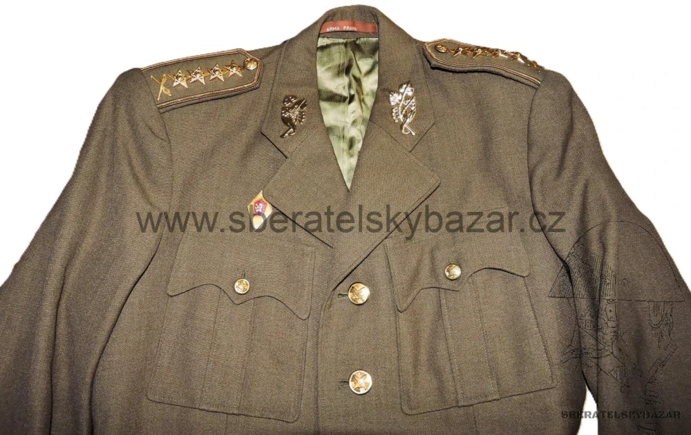 Blůza ČSLA generál 60. léta