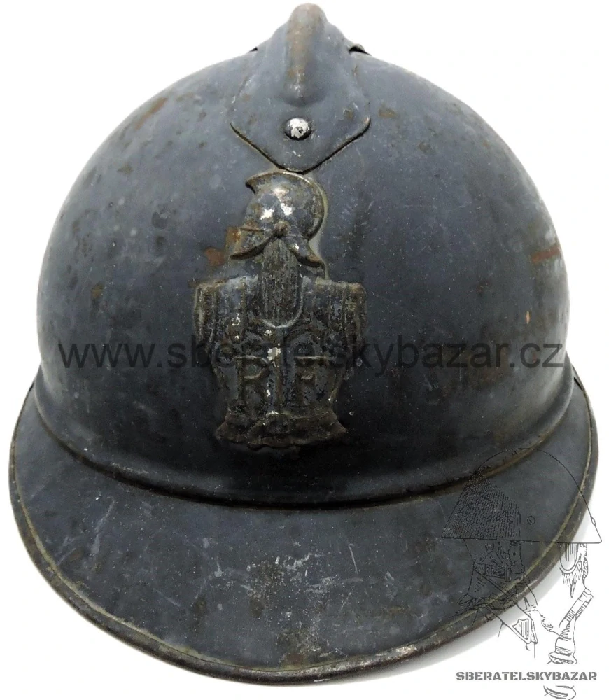 Přilba "Adrian" Francie m15 - WWI - ŽENISTA