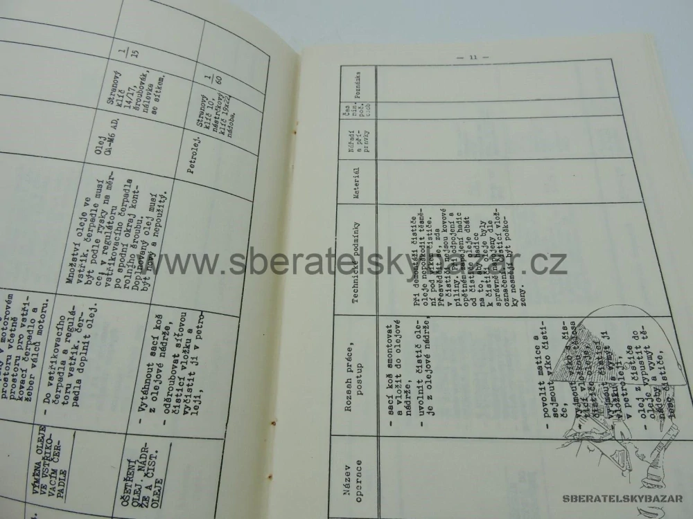 Originál předpis Revize OT-810