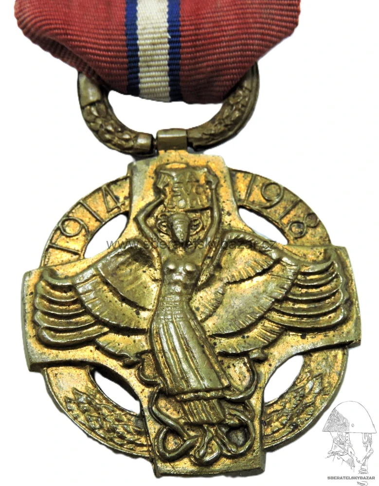 Československá revoluční medaile 1914 - 1918 - Svobodný národe