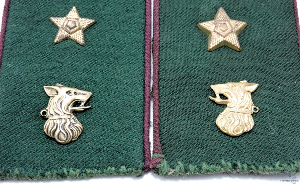 Nárameníky 50.Léta "Pogony" - Pohraniční stráž