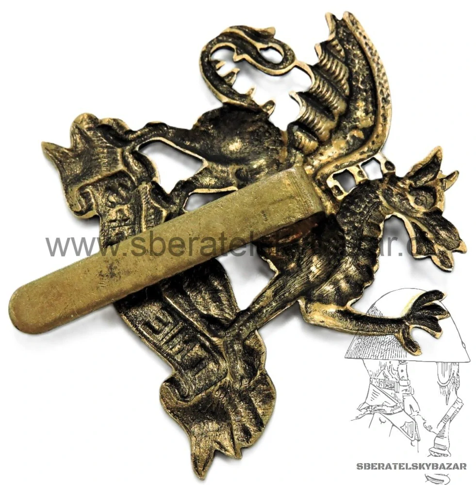 Čepicový odznak The Buffs (Royal East Kent Regiment) 