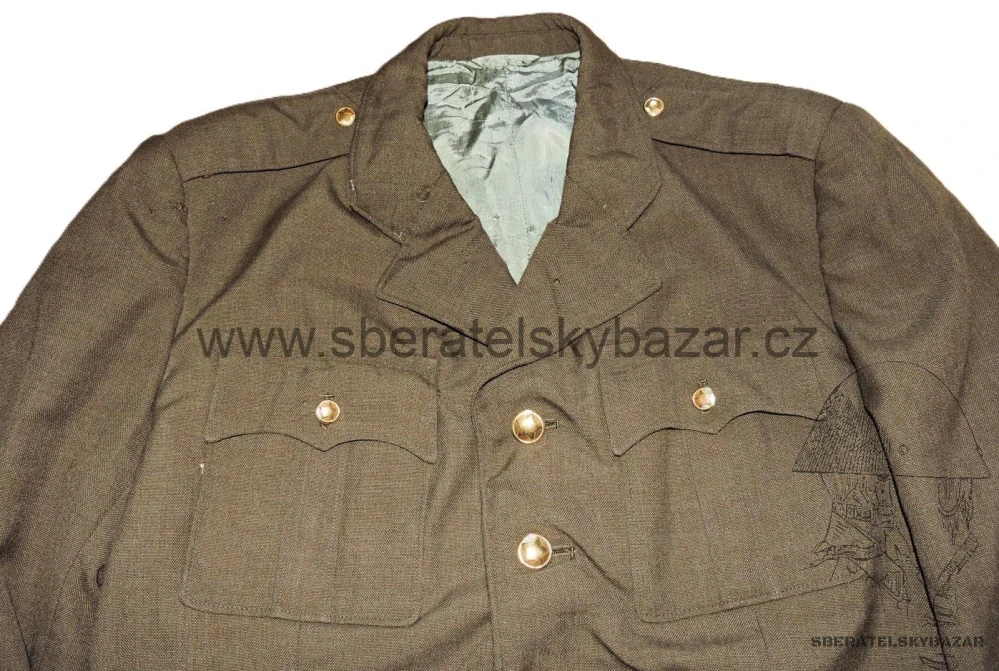 Blůza Pohraniční stráž dustojník 50/60 léta