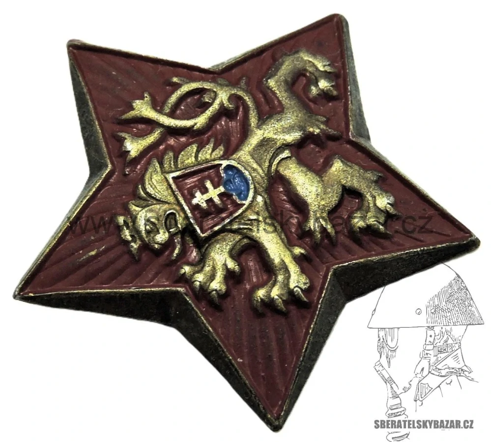 Velký Čepicový odznak ČSLA 50.léta PS - Perfektní stav 