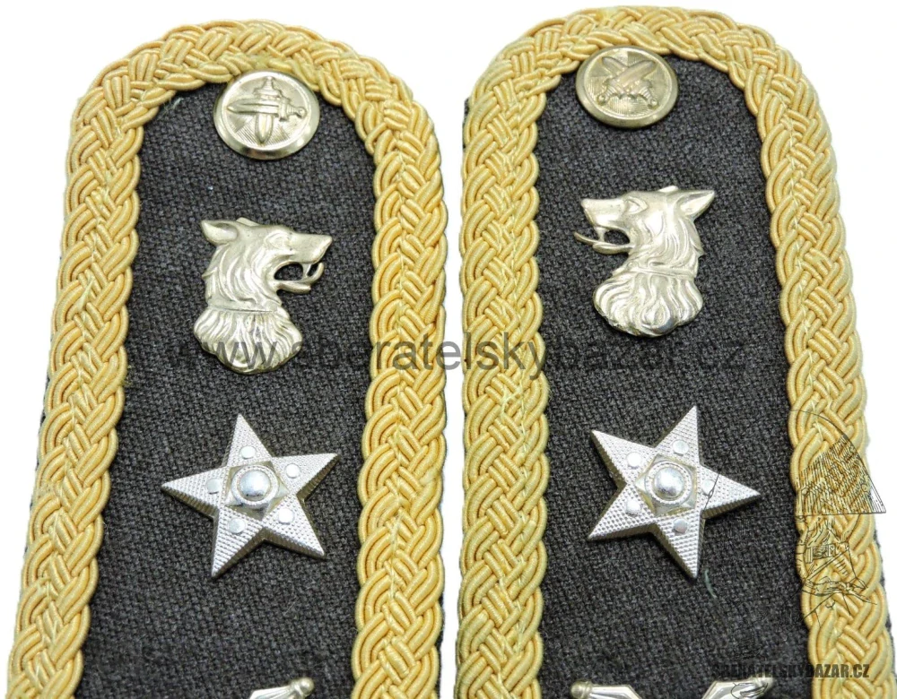 Nárameníky Generál major pohraniční stráž 