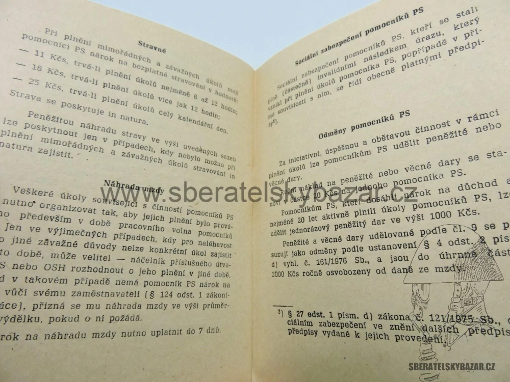 Příručka pro pomocníky Pohraniční stráže - originál