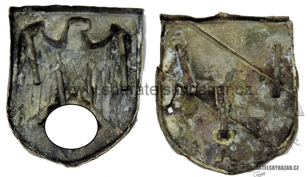 Znaky na tropickou přilbu DAK - Kriegsmarine 