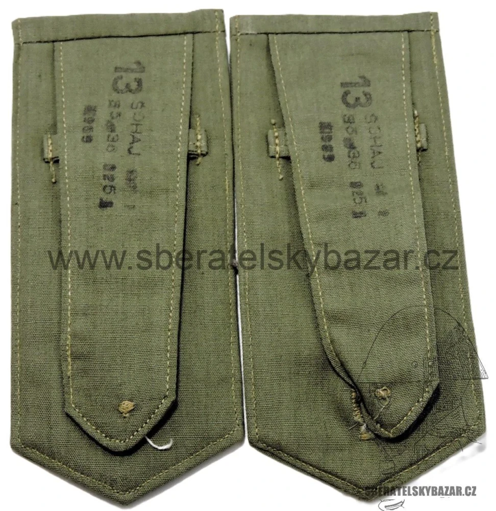 Nárameníky ČSLA 50 léta 