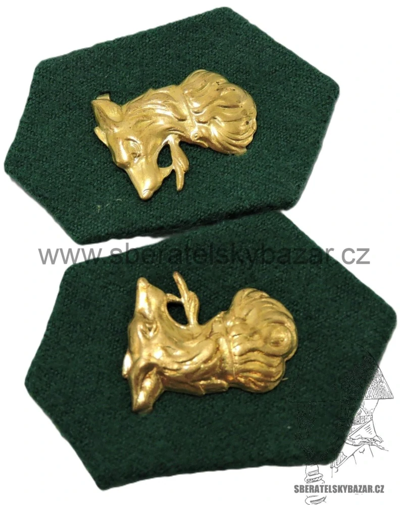 Klopové výložky Pohraniční stráž - PS - Zlaté 