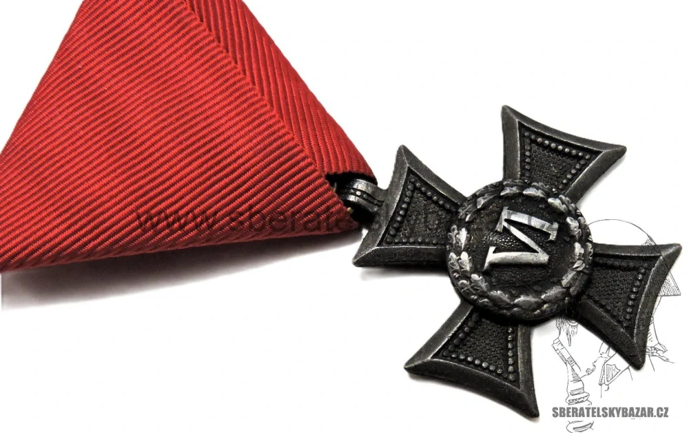 Vojenský služební kříž III.tř. za 6 let služby, vydání z let 1913 - 19 