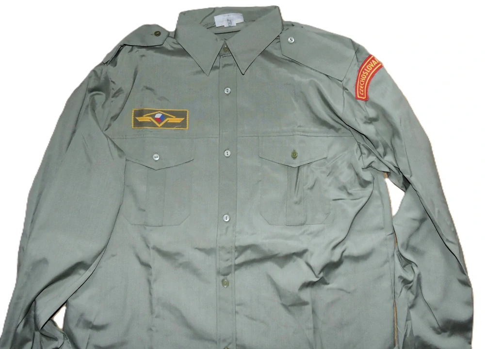 Košile Mise 1990, Kuvajt CZECHOSLOVAKIA - Dlouhý rukáv -Skladovka