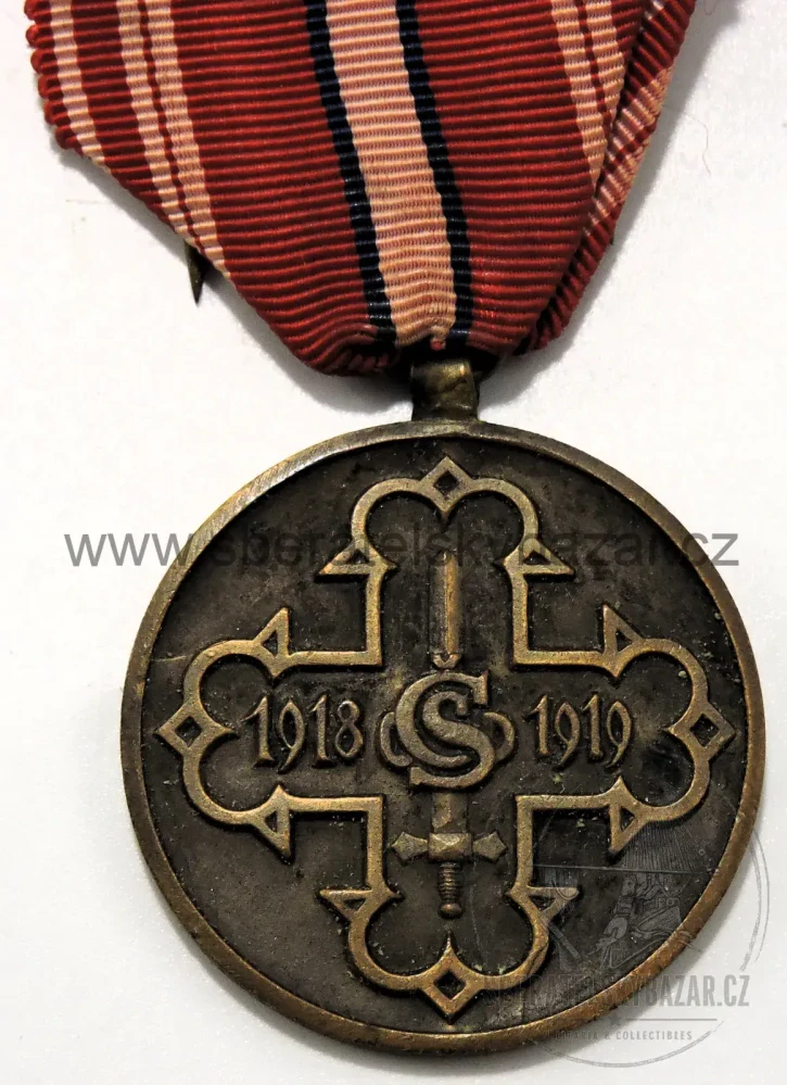 Pamětní odznak pro československé dobrovolníky z let 1918 - 1919 