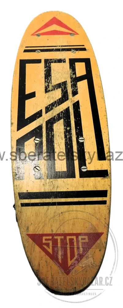 Československo, skateboard ESA ROL / STOP – 70.–80. léta