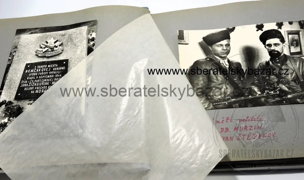 Album fotografií I. Čs. partyzánské brigády Jana Žižky 