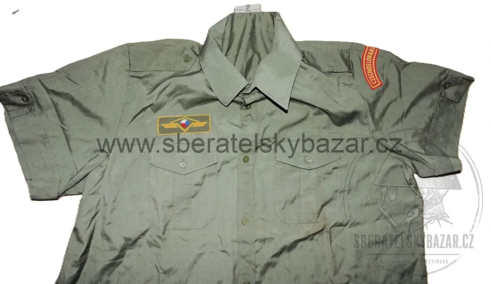 Košile Mise 1990, Kuvajt CZECHOSLOVAKIA - Kratký rukáv VELKÁ VELIKOST