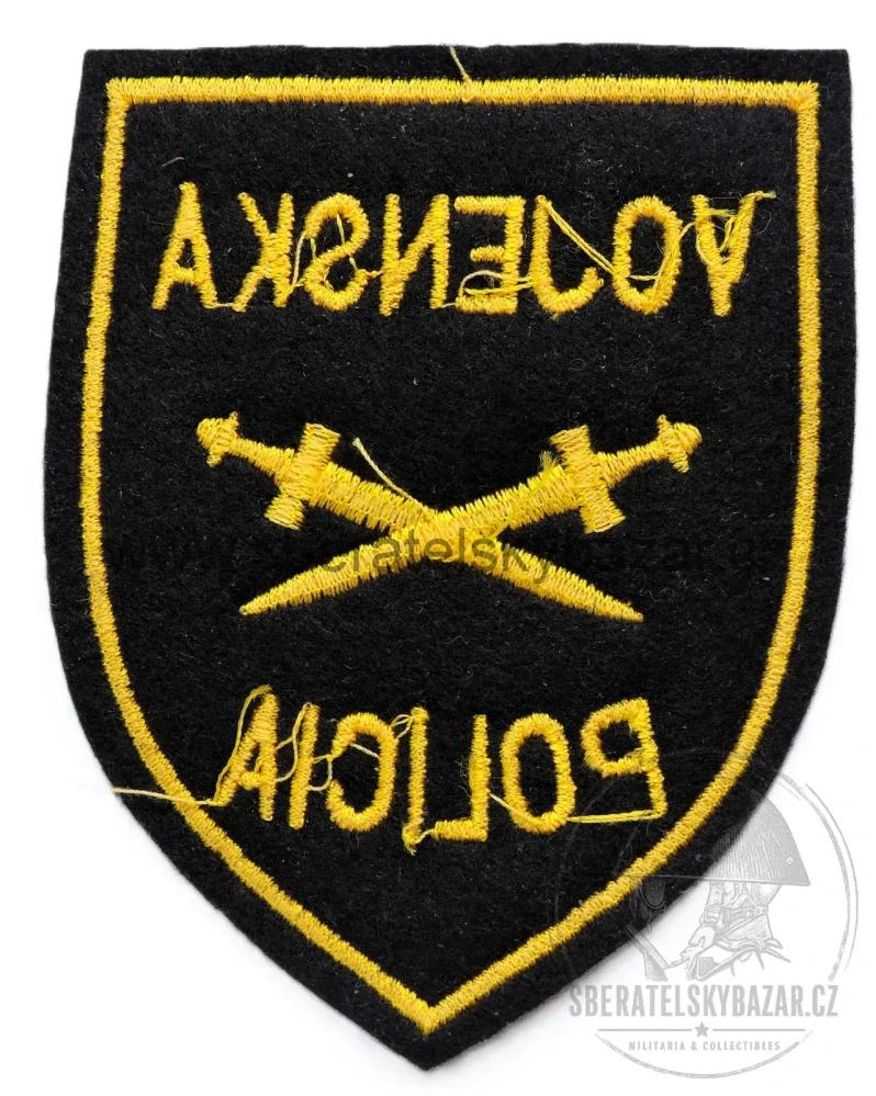 Nášivka Vojenská policia Slovensko 