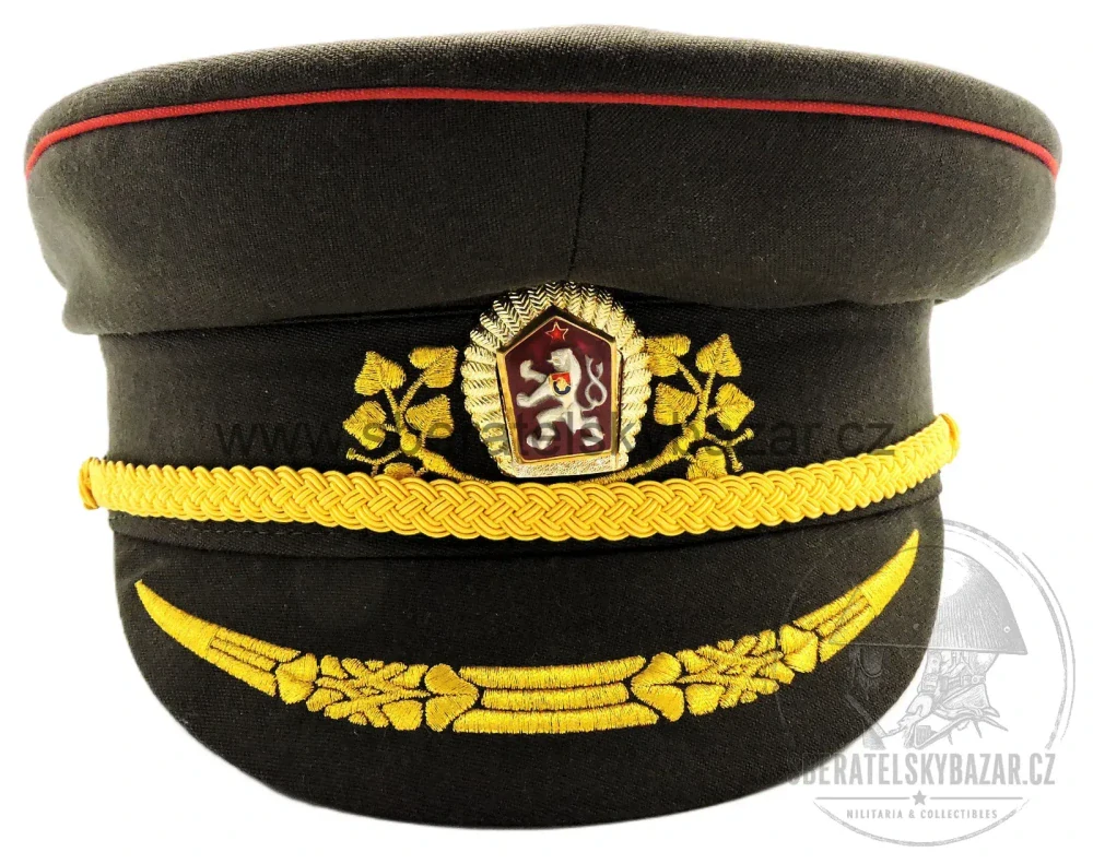 Generálská čepice ČSLA vel. 58 - originál - Skladovka 
