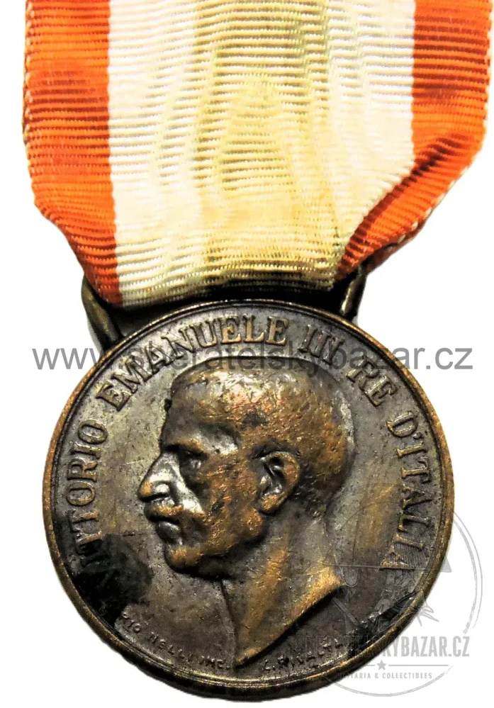 Itálie – medaile za sjednocení Itálie 1848–1918 – Vittorio Emanuele II