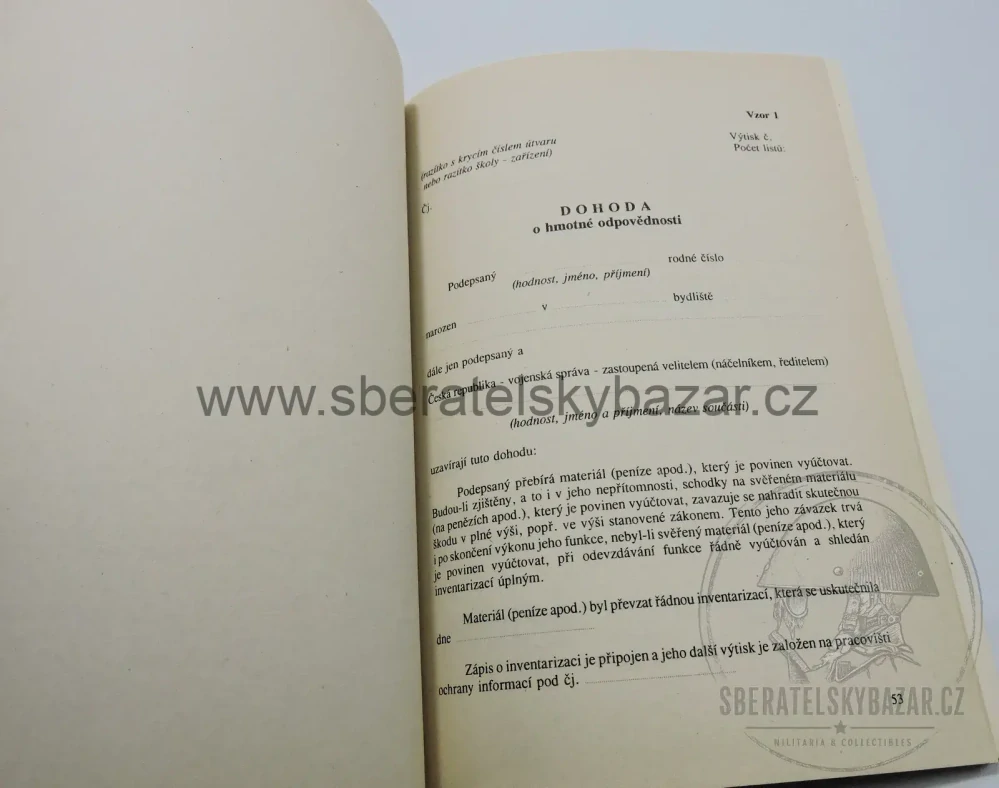 Předpis AČR - Pravidla provozu vojensých vozidel 