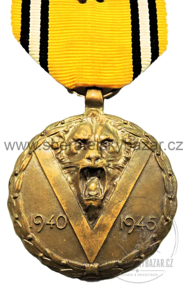Belgie – Pamětní medaile války 1940–1945 – Médaille Commémorative 