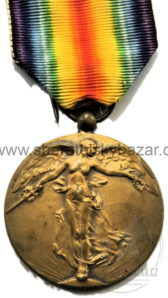 Belgie – Vítězná medaile 1914–1918 – Interallied Victory Medal – WWI