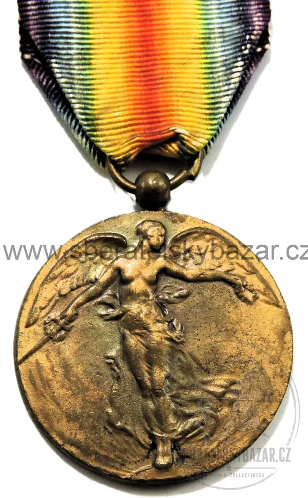 Belgie – Vítězná medaile 1914–1918 – Interallied Victory Medal – WWI 