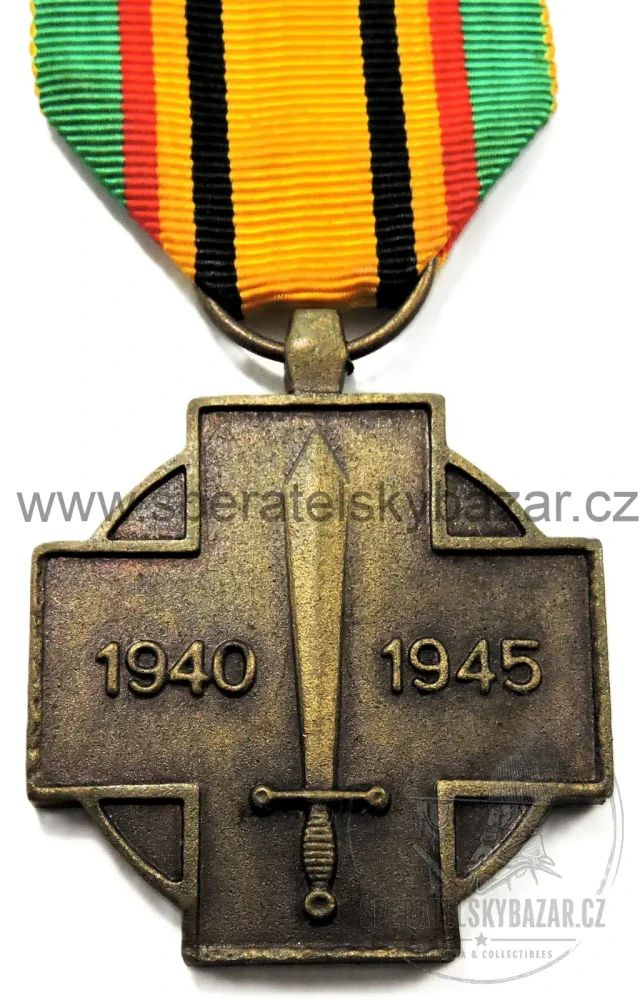 Belgie – Medaile vojenského bojovníka 1940–1945 – WWII