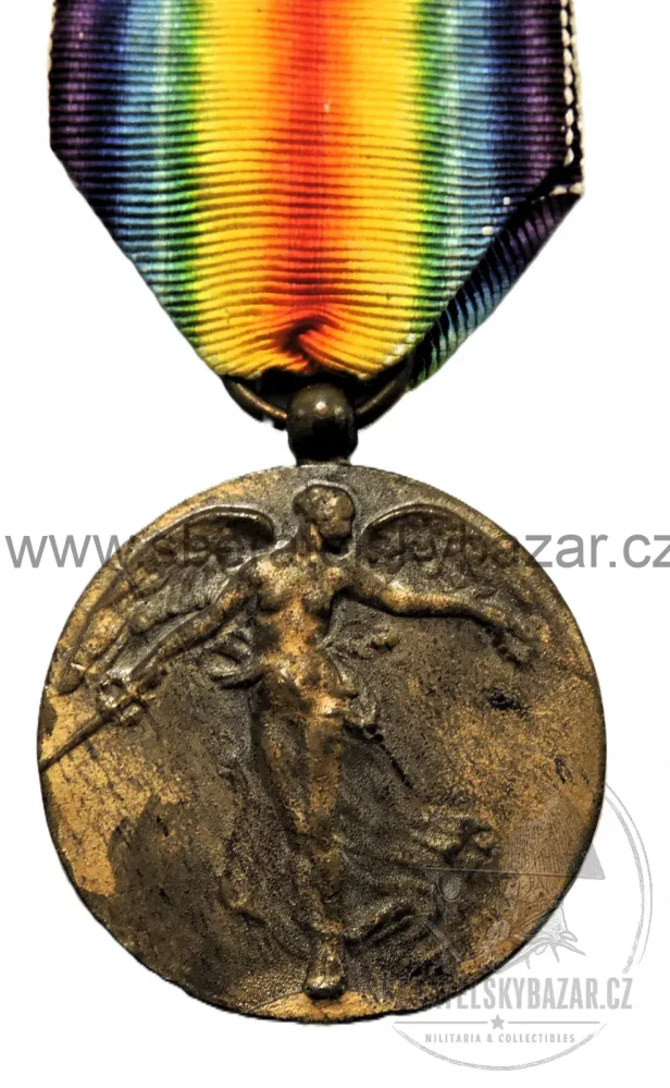Belgie – Vítězná medaile 1914–1918 – Interallied Victory Medal – WWI 
