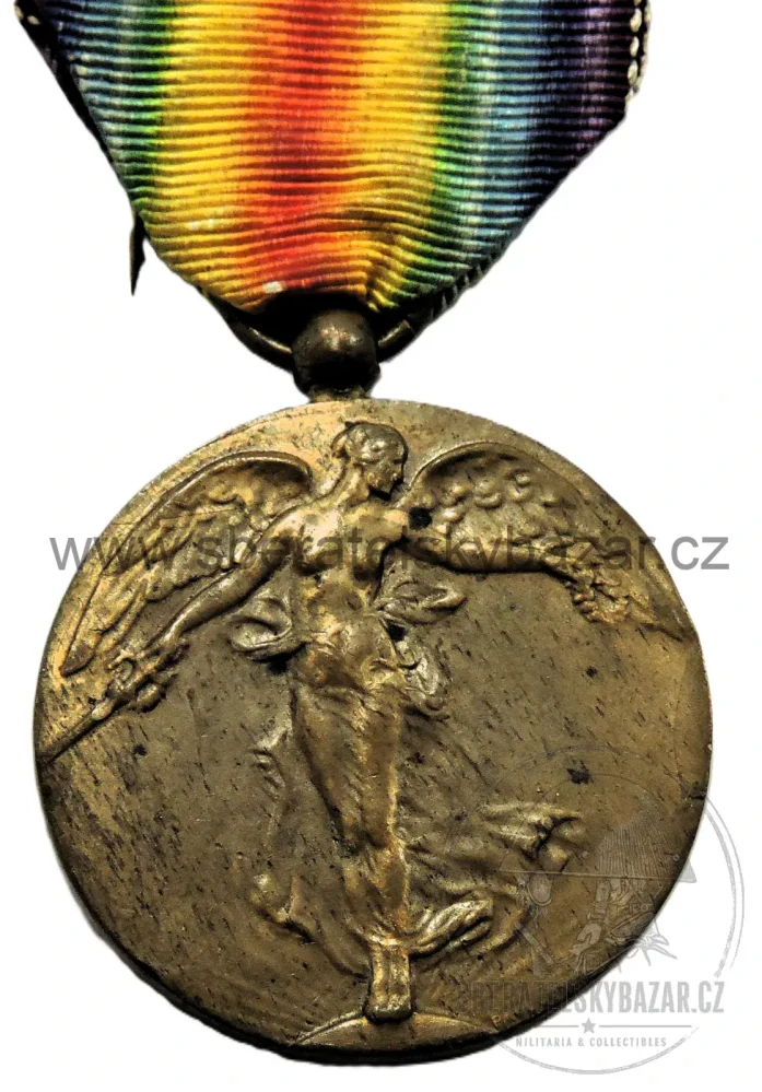 Belgie – Vítězná medaile 1914–1918 – Interallied Victory Medal – WWI 